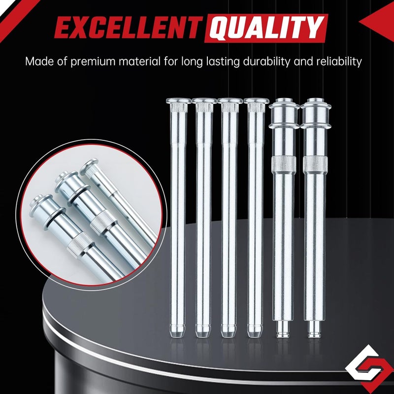 ISINFLASH Door Hinge Pin and Bushing Repair Kit include Spring and Tool Fit for Chevy GMC C1500 C2500 C3500 K1500 K2500 K3500 Suburban Tahoe, Replace 15685040 15562609 Door Hinge Pins - Image 5